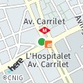 OpenStreetMap - Avinguda Carrilet n° 312, L'Hospitalet de Llobregat